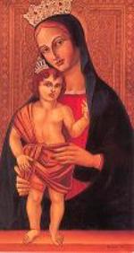 Quadro Madonna di Ceri col Bambino